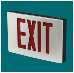 (DCS) Die-Cast Standard LED Exit Sign